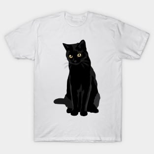 Black Cat T-Shirt